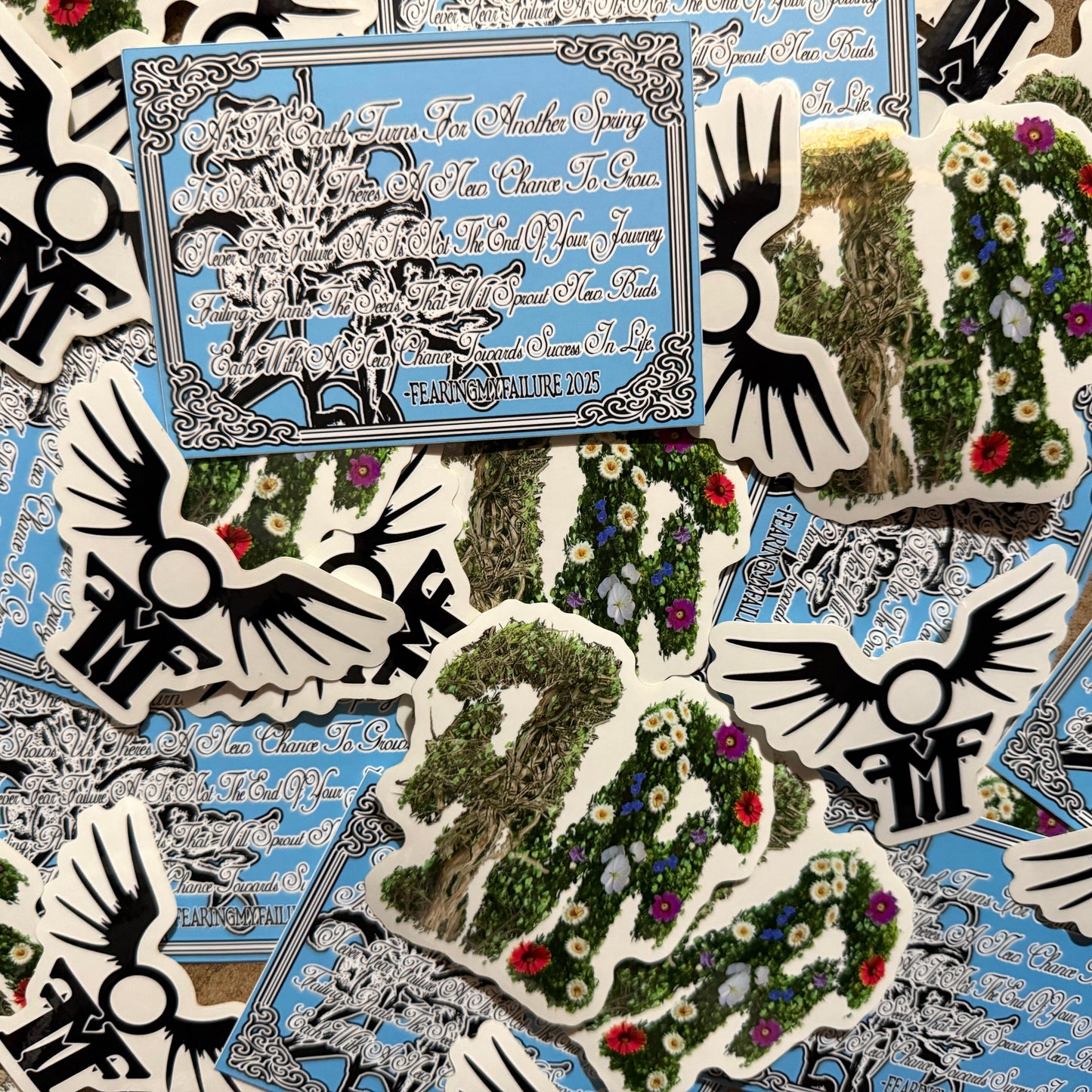 "Failure Isnt The End" Sky Blue 1/1 LongSleeve