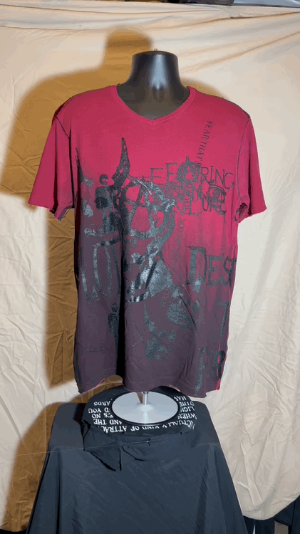 Red Fade 1/1 Black Chaos Print (L)