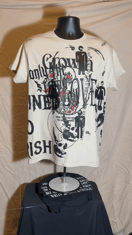 Growth 1/1 Black Chaos Print (M)