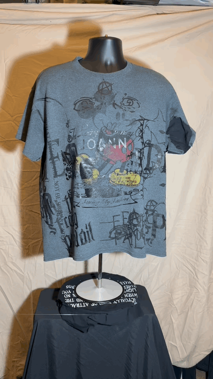 Mickey 1/1 Black Chaos Print (L)