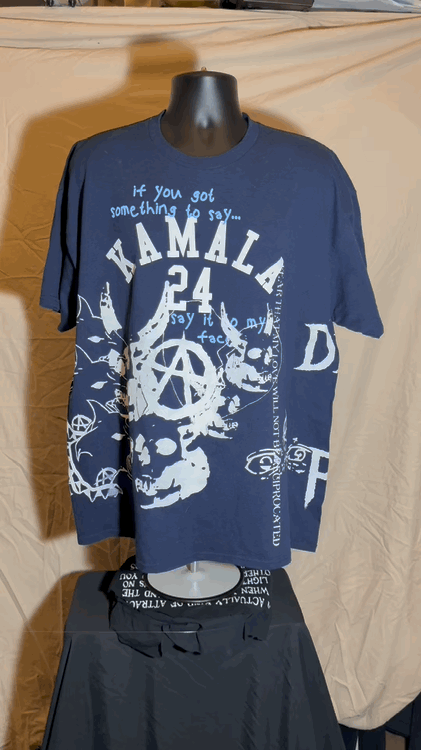 Kamala 1/1 White Chaos Print (XXL)