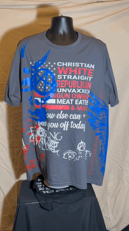 Piss You Off 1/1 USA Chaos Print (XXL)