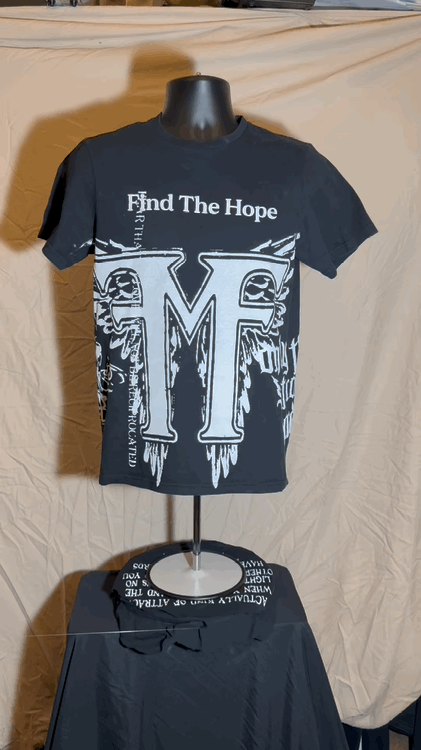 Continue Your Story ; 1/1 White Chaos print (S)