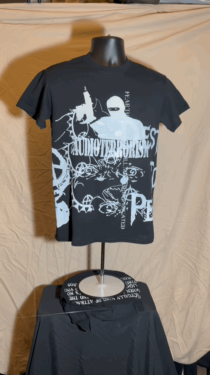 AudioTerror 1/1 White Chaos Print (S)