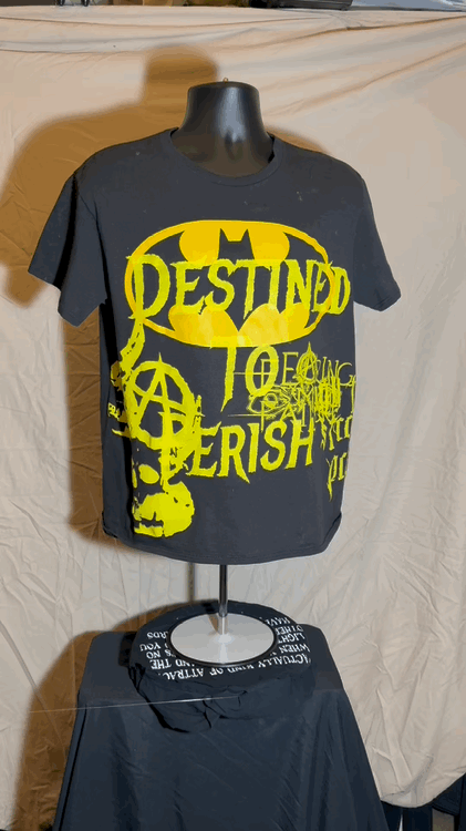 Batman 1/1 Yellow Chaos Print (M)