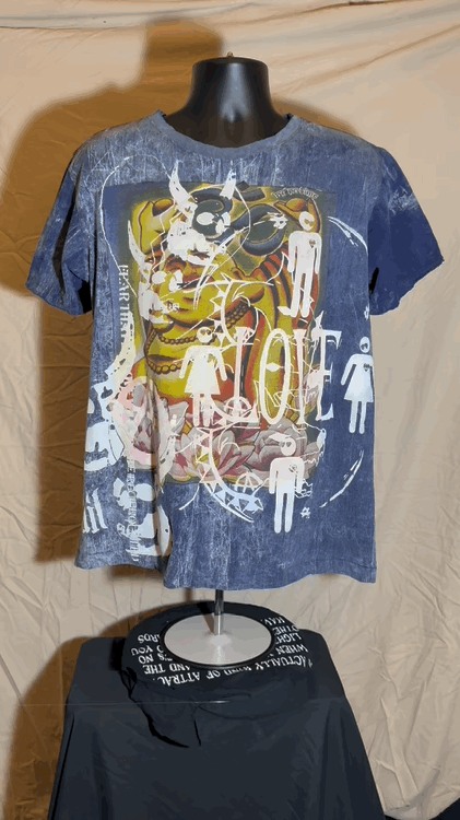Buddha 1/1 White Chaos Print (L)