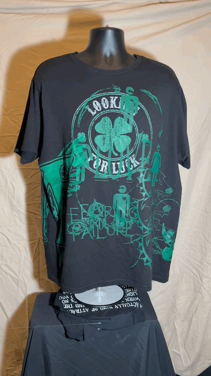 Luck 1/1 Green Chaos Print (XXL)