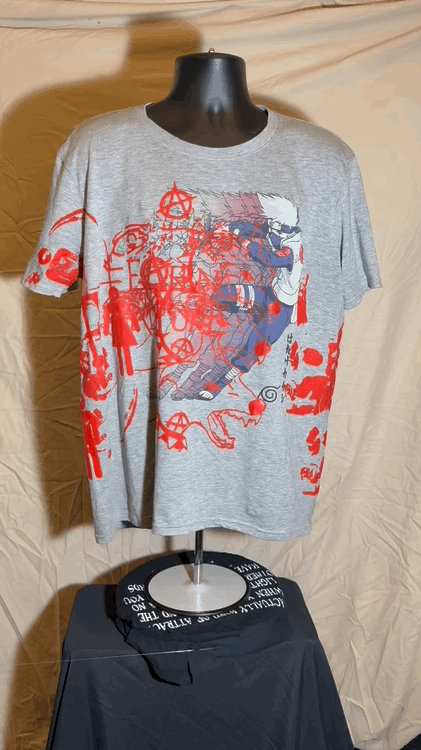 Kakashi 1/1 Red Chaos Print (L)