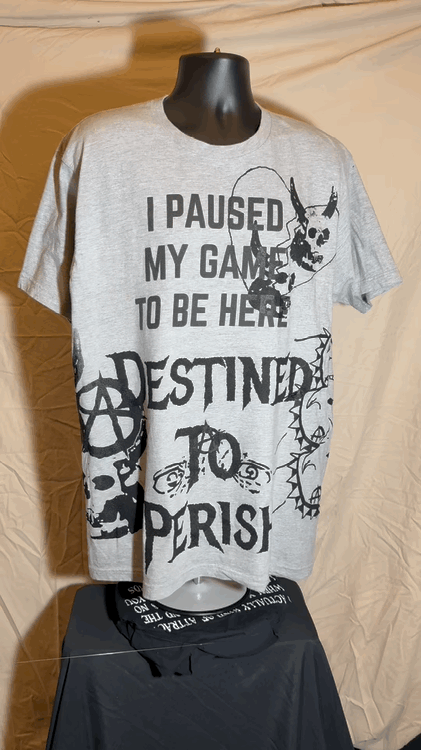 Paused Game 1/1 Black Chaos Print (XL)