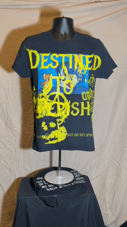Tom N Jerry 1/1 Yellow Chaos Print (S)