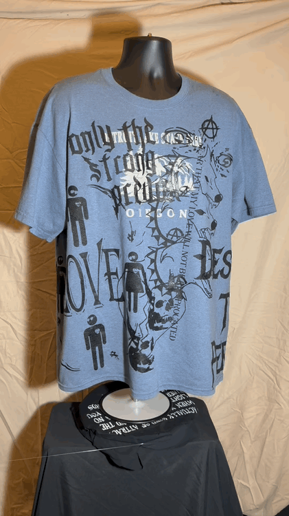 Oregon 1/1 Black Chaos Print (XL)