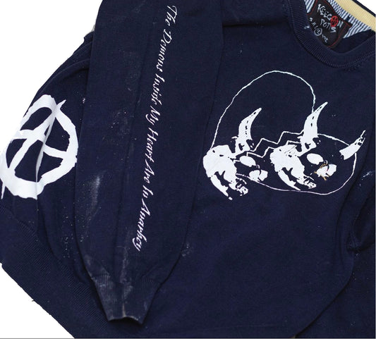 Demons Inside My Heart Are In Anarchy Sweater 8/15